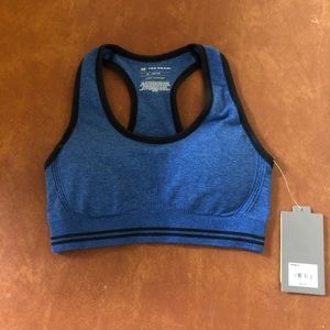 Blue sport bra by tek gear